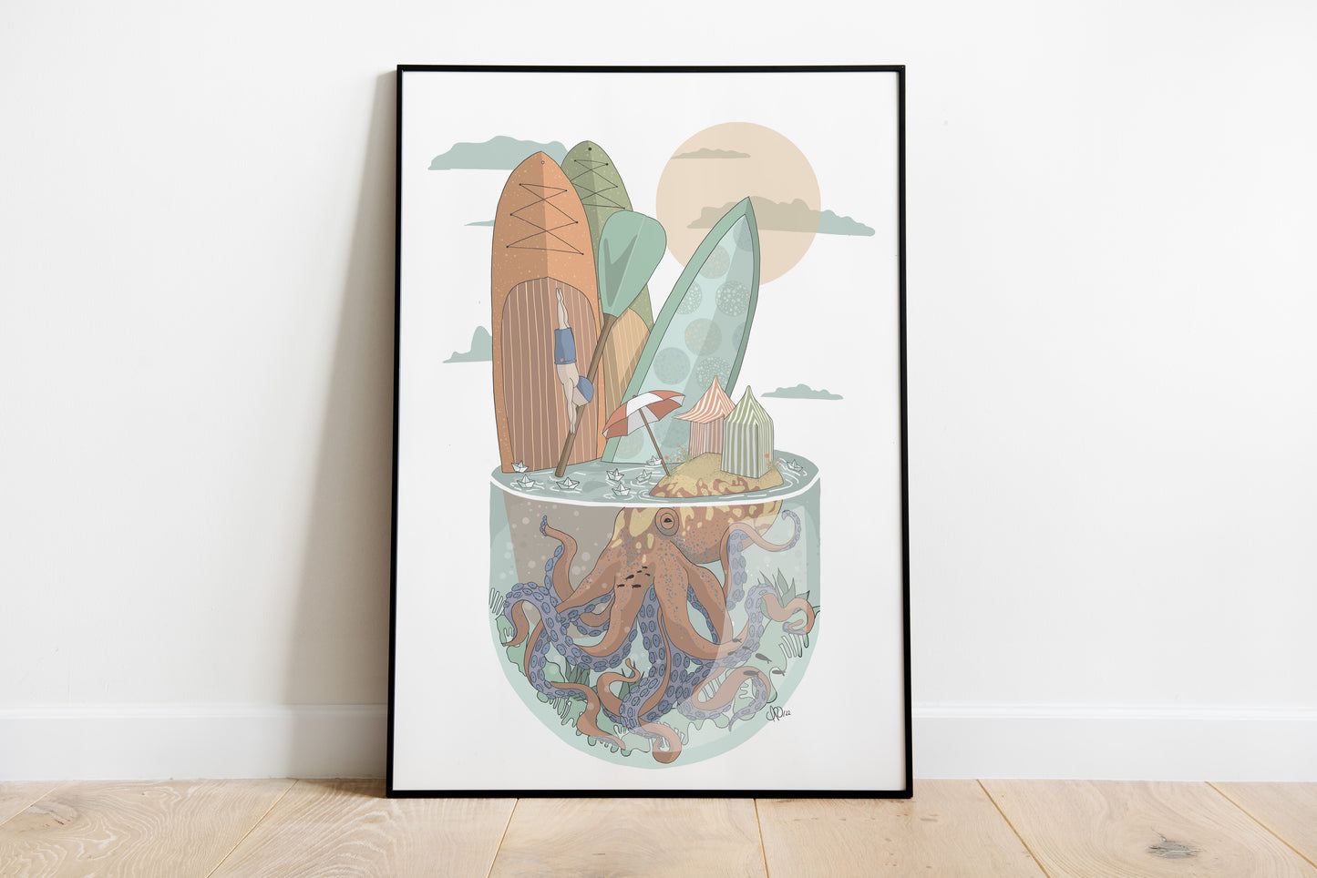 Ilustración Surferly