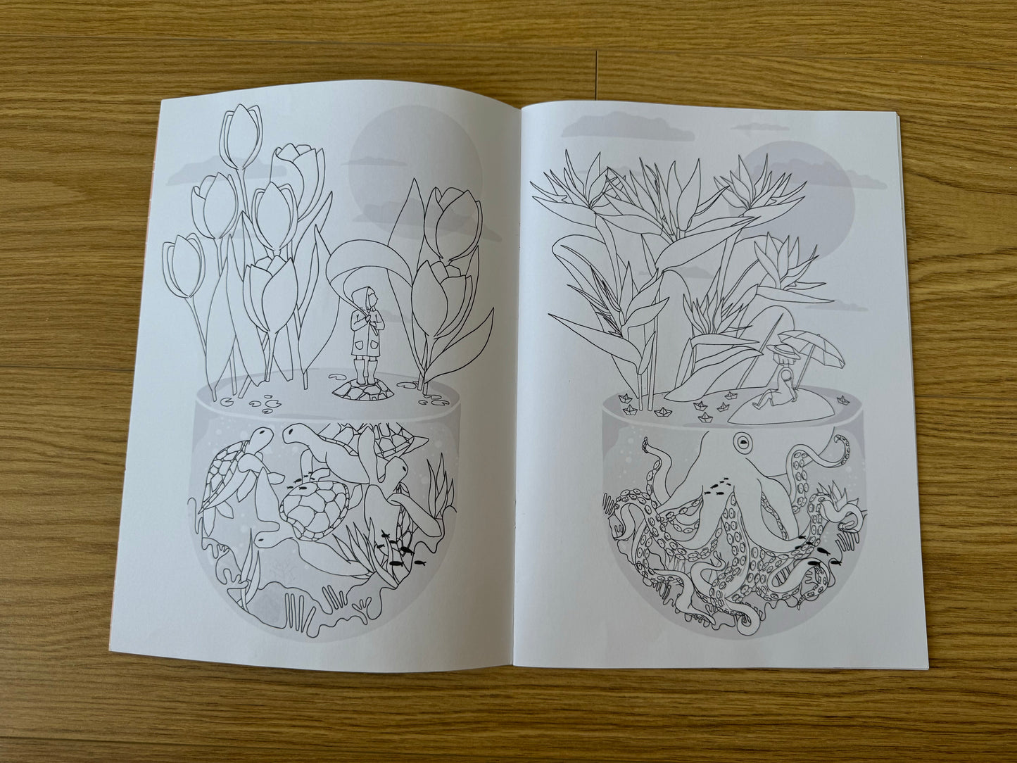 Libro para colorear - Mini Mundos Edición Especial