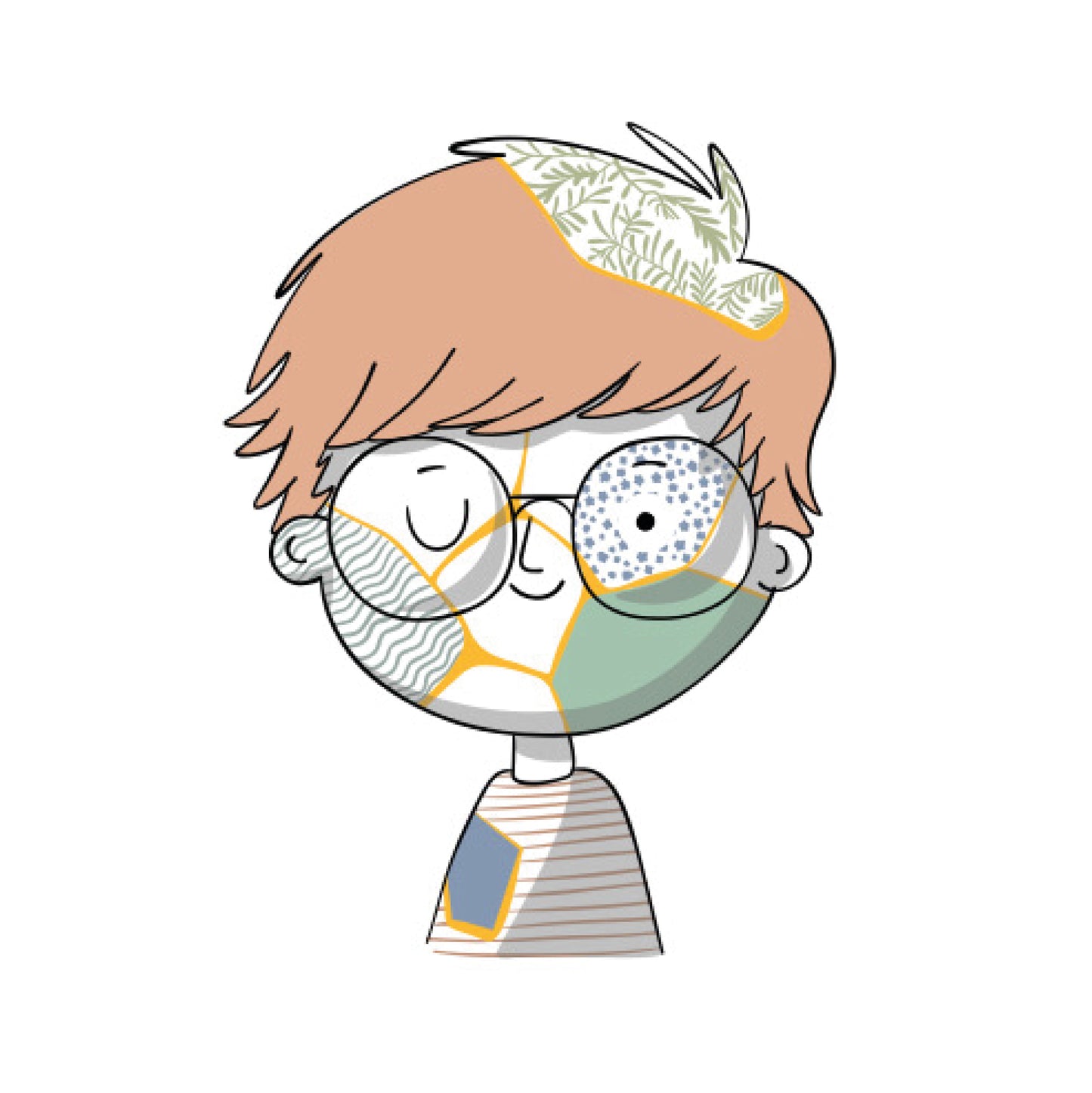 Ilustración Kintsugi