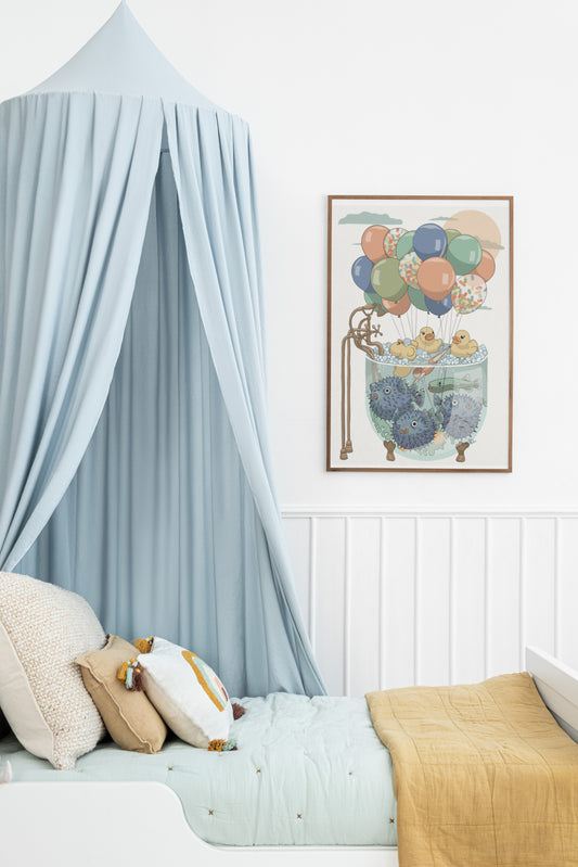 Blow Blow and Blowy Illustration