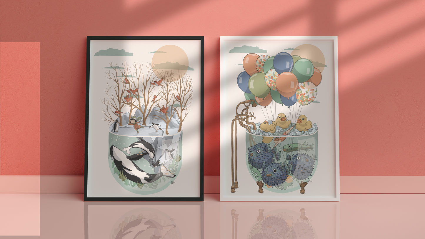 Ilustración Brisky Frosty Fun