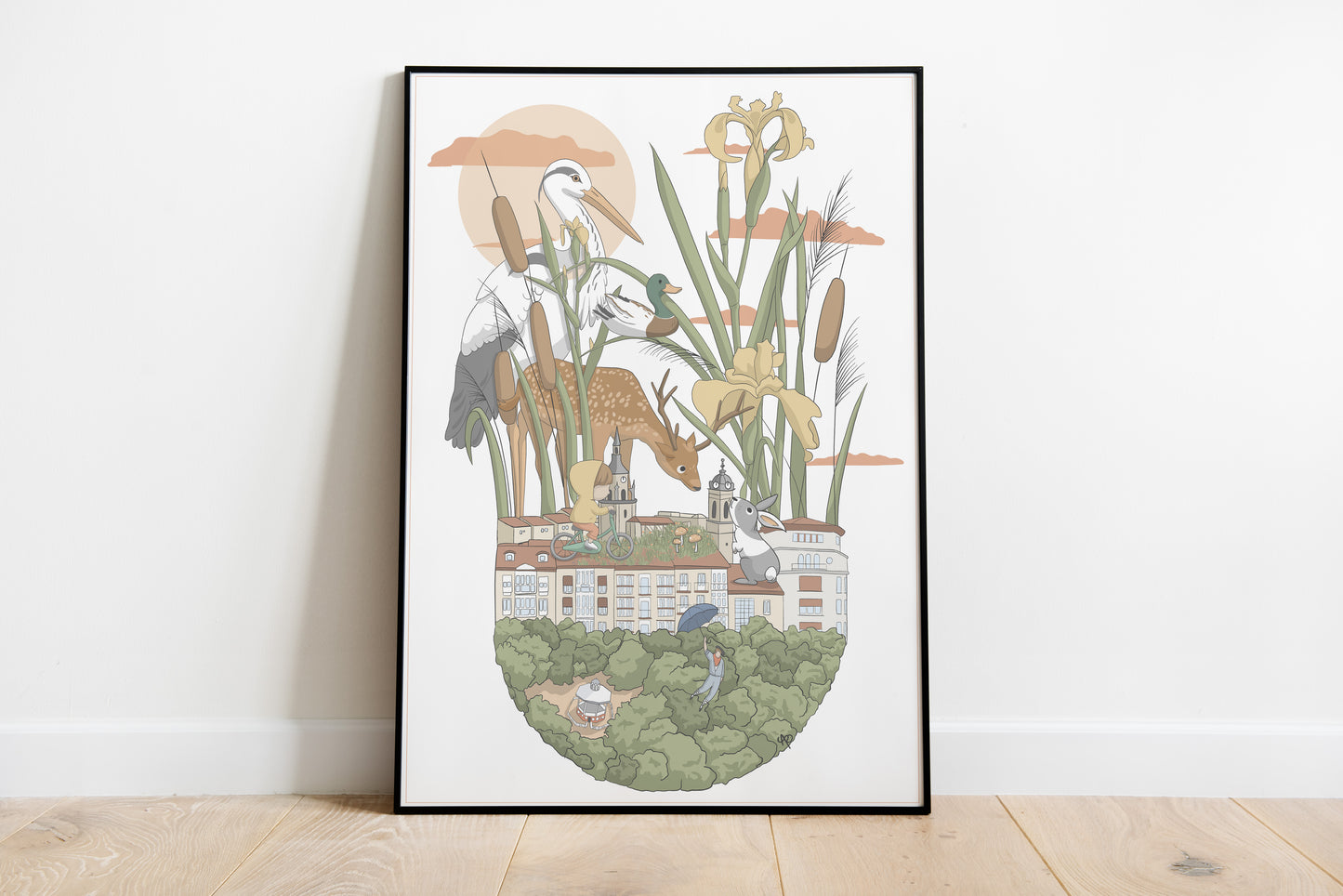 Ilustración Vitoria-Gasteiz