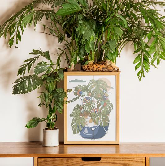 Ilustración Planter World